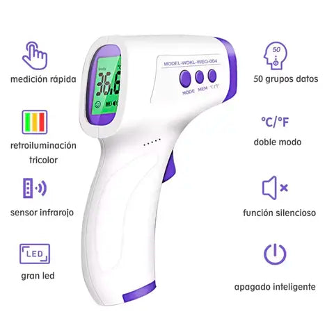 Combo Lynrae AirCare - Nebulizador + Termómetro