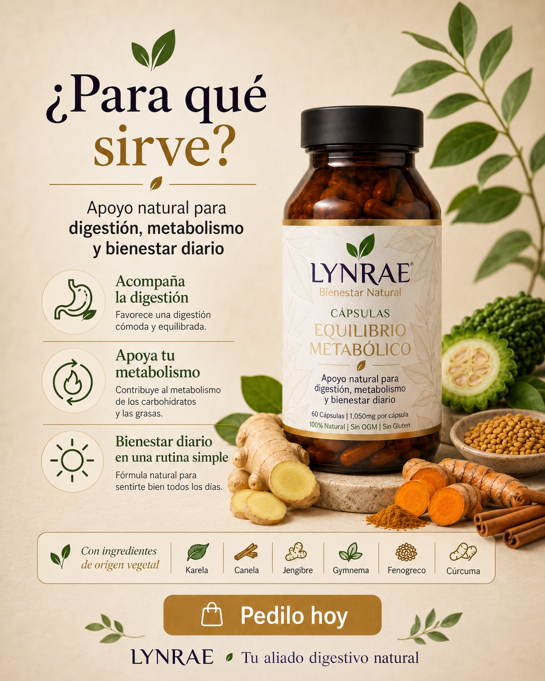 Lynrae Esencial® - Suplemento Dietario Natural