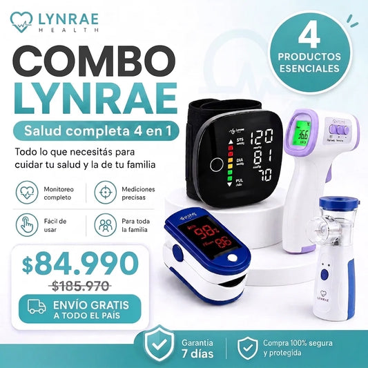 Lynrae FamilyCare Pro - Kit Salud Familiar 4 en 1