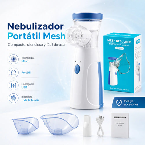 Lynrae BreathCare N1 - Nebulizador Portátil Silencioso